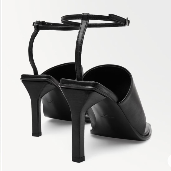 COS The Sphere Heeled Sandals Black Size 39 size 8 US - Picture 2 of 16
